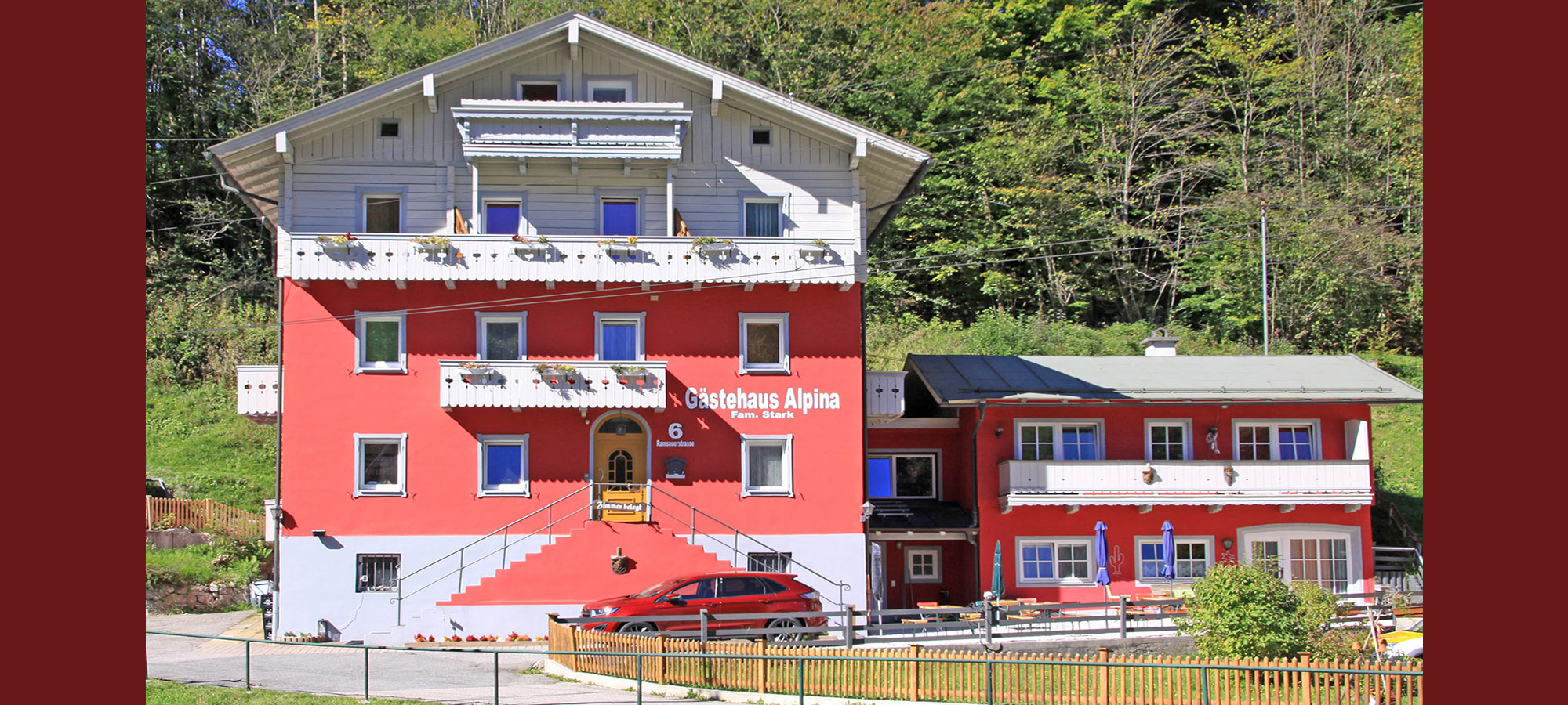 header Gästehaus Alpina in Berchtesgaden